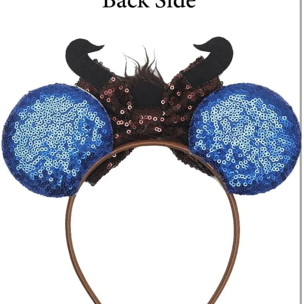 NWT Sequin Minnie Mouse Ears‎ Headband